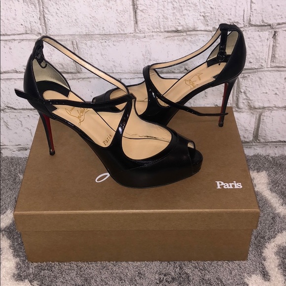 Christian Louboutin Mira Bella 100 Nappa Shiny - Picture 4 of 7